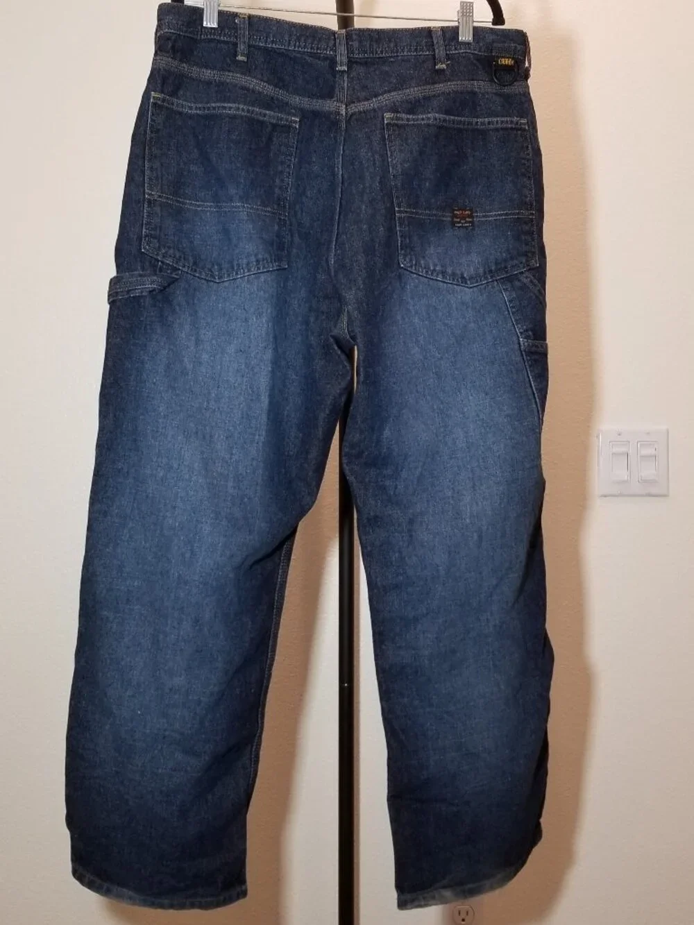 Vintage Polo Jeans Co Polo Ralph Lauren Carpenter Jeans Mens 36x30 Baggy Y2K